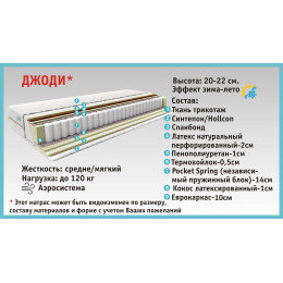 Джоди матрас (серия Элит)