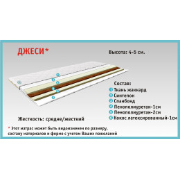 Джеси топпер/футон