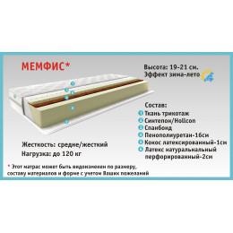 Мемфис матрас (серия Премиум)